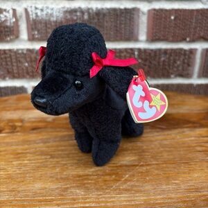 1997 Vintage Rare Poodle Gigi Beanie Baby ALL With Tag Errors TY